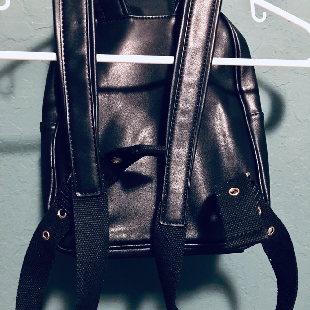Black Mini Backpack - Picture 2 of 2
